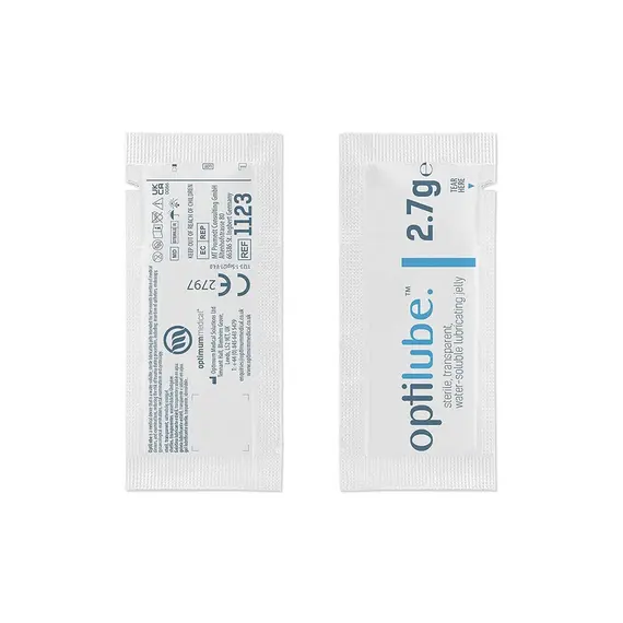 Λιπαντικό Optilube 2,7gr - Ουδέτερο - Αποστειρωμένο για κάθε σωματική χρήση (και Γυναικολογική) σε Φακελάκι