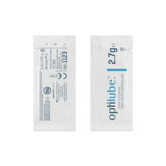 Λιπαντικό Optilube 2,7gr - Ουδέτερο - Αποστειρωμένο για κάθε σωματική χρήση (και Γυναικολογική) σε Φακελάκι